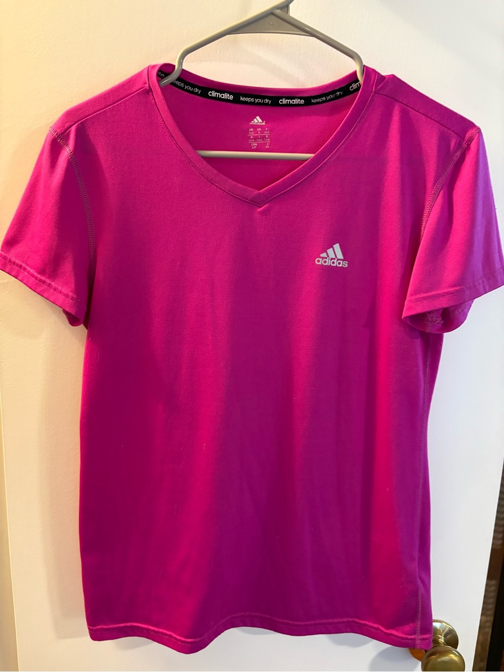 Adidas | Climalite vneck Short Sleeve Shirt